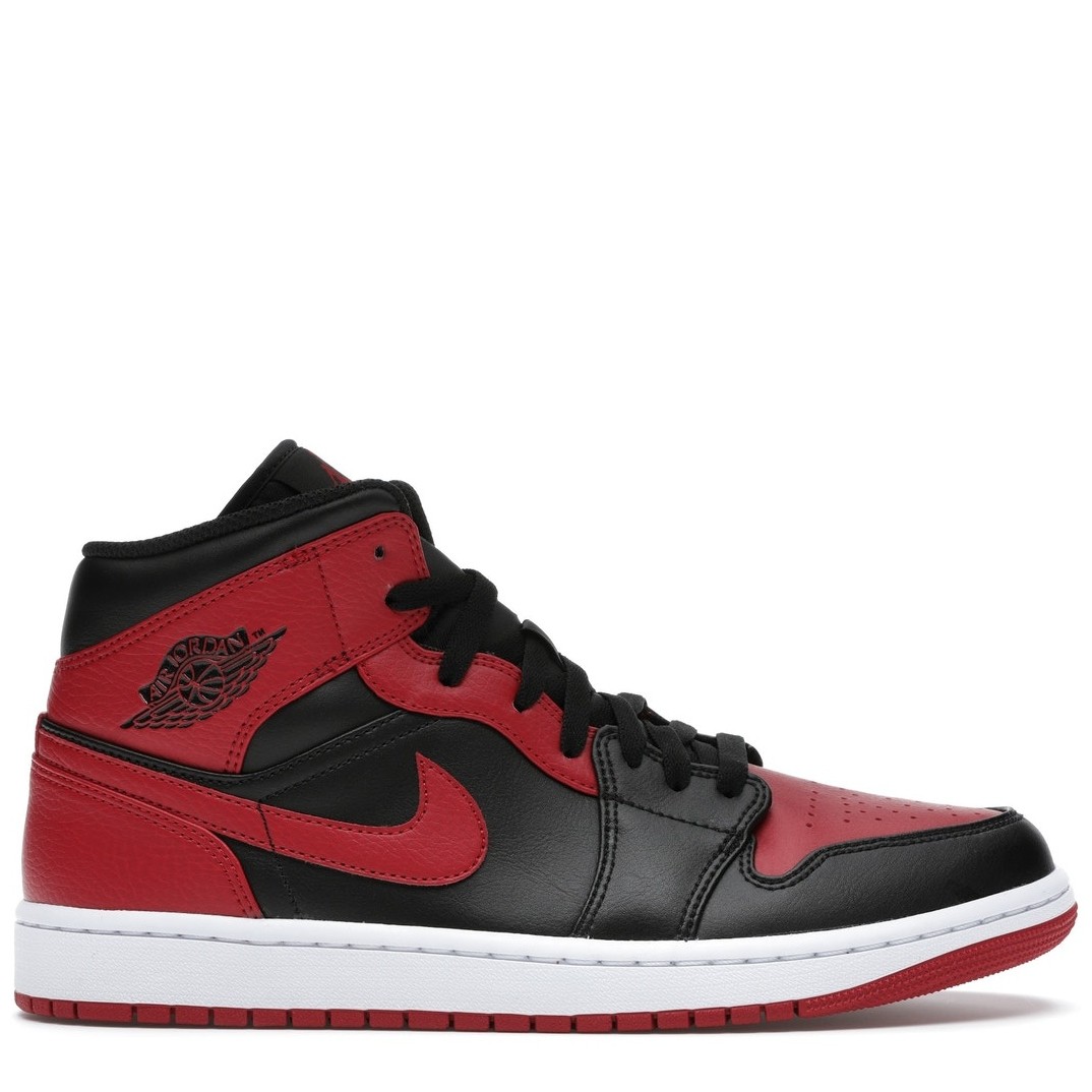Nike Air Jordan 1 Retro High OG Black Satin Gym Red Shoes 5.5Y/ 7W
